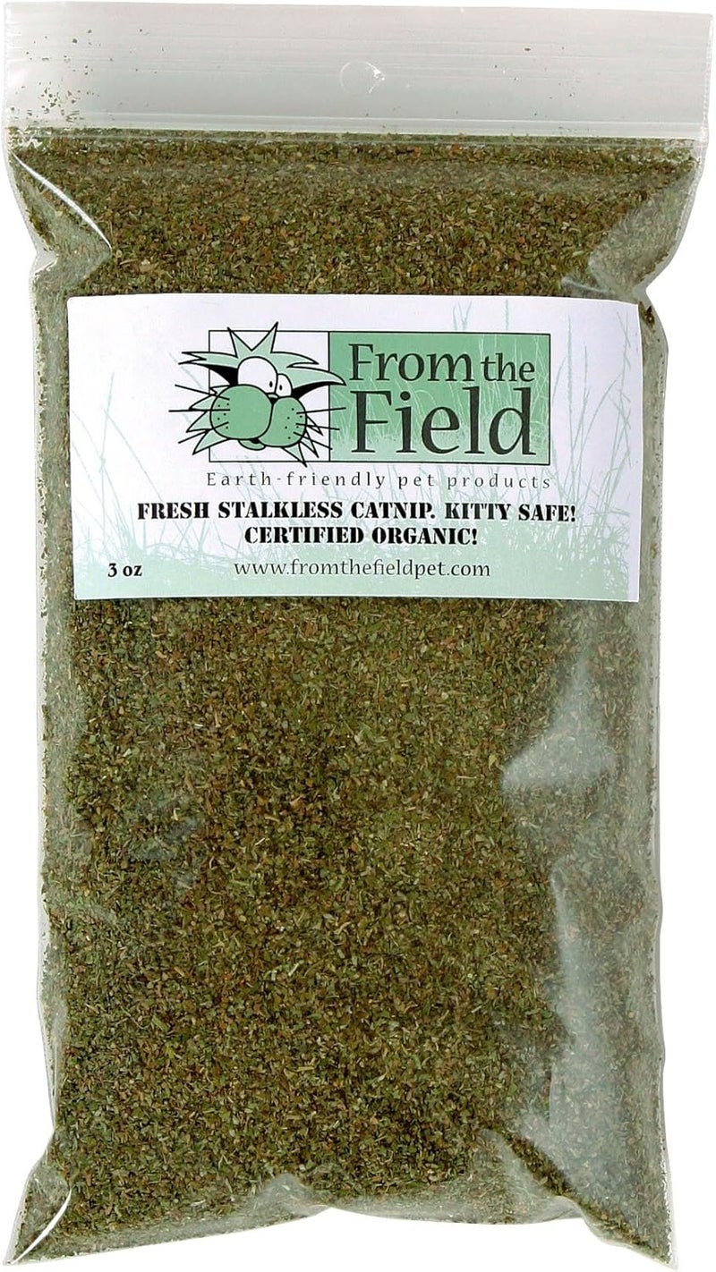 From The Field 3-Ounce Stalkless Catnip - Fresh and Organic for Cats - Image 1